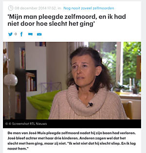 Leven met zelfdoding in RTL Nieuws