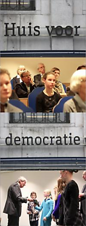 Groep 8 presenteert Leidende Idealen aan Ruud Lubbers